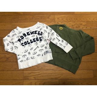 エフオーキッズ(F.O.KIDS)のブリーズ エフオーキッズ トレーナー 100センチ 2枚セット(Tシャツ/カットソー)