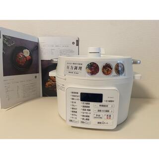 アイリスオーヤマ(アイリスオーヤマ)のnatuhina様専用【アイリスオーヤマ】電気圧力鍋 2.2L ホワイト (調理機器)