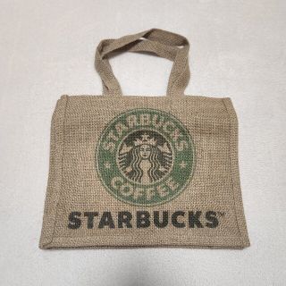 スターバックスコーヒー(Starbucks Coffee)の新品/スタバ/麻/トートバッグ/韓国(トートバッグ)