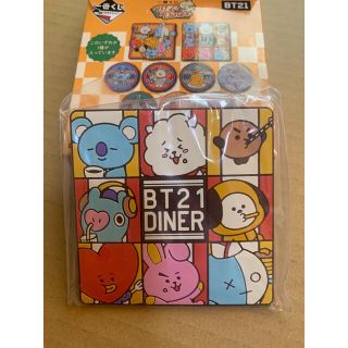 bt21  1番くじ　L賞　コースター(キャラクターグッズ)