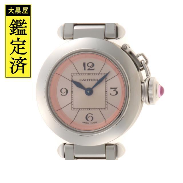 Cartier - カルティエ 時計 ミスパシャ W3140008 ピンク レディース 【200】