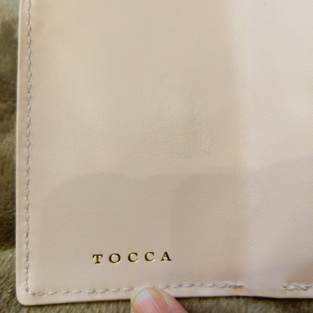 TOCCA 折りたたみ財布 薄いピンク系 レディースのファッション小物(財布)の商品写真