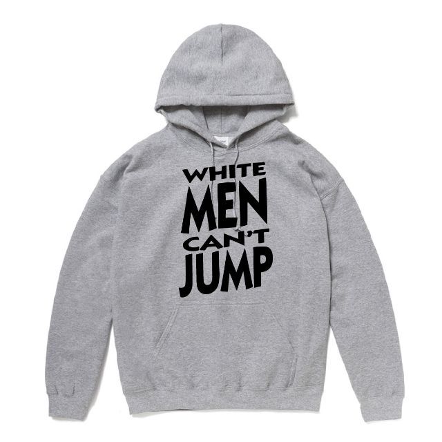 WHITE MEN CAN'T JUMP ロゴパーカー