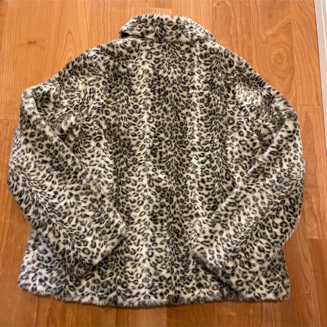 ZARA KIDS(ザラキッズ)のザラ　キッズ　ヒョウ柄　ファーコート キッズ/ベビー/マタニティのキッズ服女の子用(90cm~)(コート)の商品写真