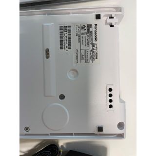 Panasonic - 送料無料 Panasonic コードレス電話機 VE-GDW54D-W