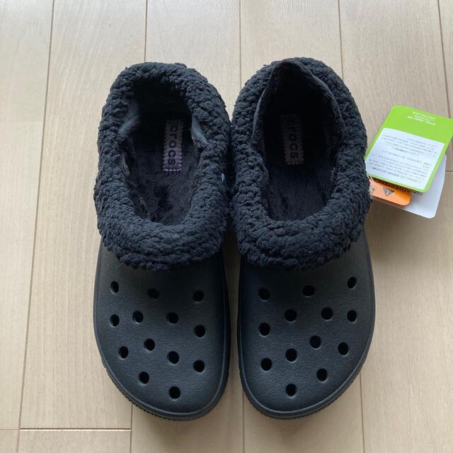 crocs(クロックス)の【新品・未使用】crocs Mammoth EVO 黒 M10 ボア付き メンズの靴/シューズ(スリッポン/モカシン)の商品写真