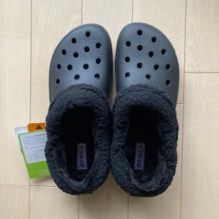 クロックス(crocs)の【新品・未使用】crocs Mammoth EVO 黒 M10 ボア付き(スリッポン/モカシン)