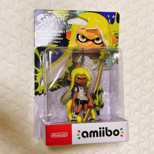 amiibo インクリングイエロー スプラトゥーン3 エンタメ/ホビーのフィギュア(アニメ/ゲーム)の商品写真