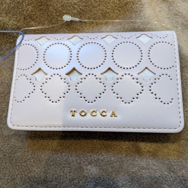 しろくま様専用 TOCCA カードケース 薄いピンク系 レディースのファッション小物(名刺入れ/定期入れ)の商品写真