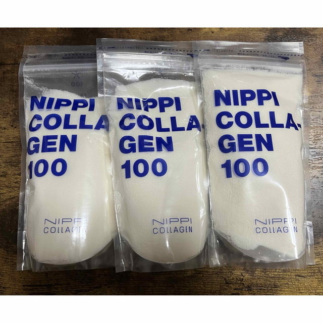 89%OFF!】 ニッピコラーゲン化粧品 ニッピ コラーゲン100 3袋セット
