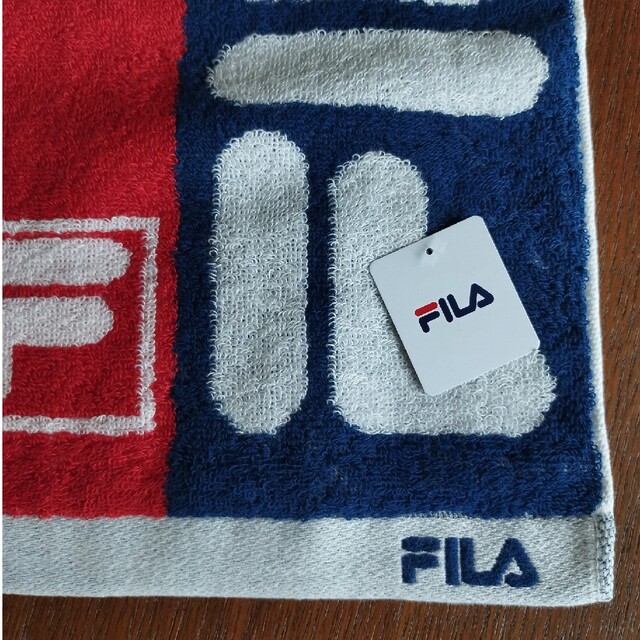 FILA(フィラ)のFILA タオル 新品未使用 インテリア/住まい/日用品の日用品/生活雑貨/旅行(タオル/バス用品)の商品写真