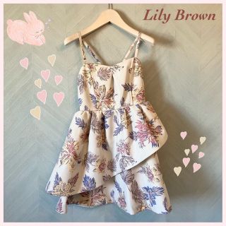 リリーブラウン(Lily Brown)の♡Lily Brown♡ ワンピース(ミニワンピース)