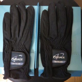 ミズノ(MIZUNO)のmizunoゴルフグローブ23㎝  2枚(ゴルフ)