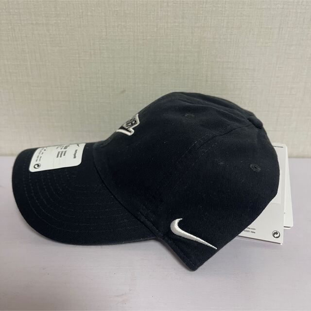 NIKE(ナイキ)の韓国！新品！NIKE KOREA ナイキ ハングル ソウル  黒 キャップ  レディースの帽子(キャップ)の商品写真