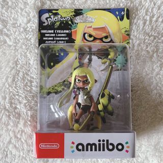 新品未開封　amiibo インクリング（イエロー）　スプラトゥーン3(ゲームキャラクター)