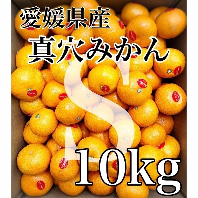 みかん高級ブランドみかん！！愛媛県産【真穴みかん】Sサイズ　10kg！