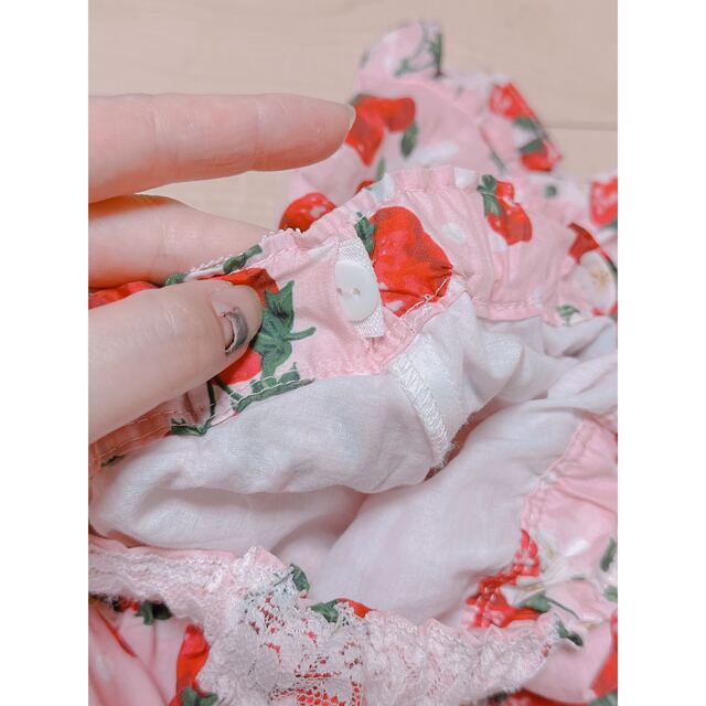 mezzo piano(メゾピアノ)のメゾピアノ  スカート　いちご キッズ/ベビー/マタニティのキッズ服女の子用(90cm~)(スカート)の商品写真