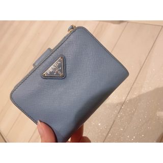 プラダ(PRADA)のサフィアーノトライアングル　財布(財布)