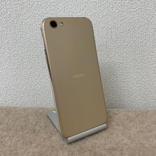 アクオス(AQUOS)の【SIMフリー】AQUOS R SHV39 4GB/64GB ライトゴールド(スマートフォン本体)