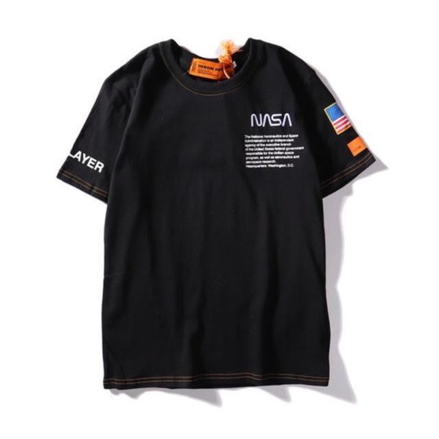 ヘロンプレストン NASA オーバーサイズTシャツ カットソー 半袖 ロゴ S