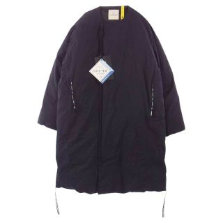 モンクレール(MONCLER)のMONCLER モンクレール 21AW G2 09K 1C00002 M1192 国内正規品 HYKE MUVERAN GORE-TEX ハイク ノーカラー ダウンジャケット ダークネイビー系 4【新古品】【未使用】【中古】(その他)