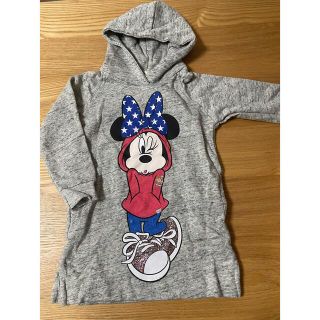 ザラキッズ(ZARA KIDS)のラメ付きミニーパーカー(その他)