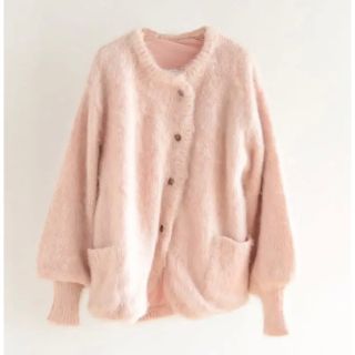 ロングニットコート♢lavender pink♢SeaRoomlynn