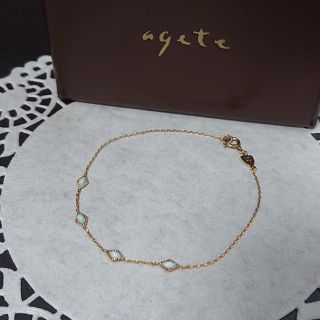 agete - agete◇ラリマーブレスレットの通販 by ☆なつぞら☆'s shop