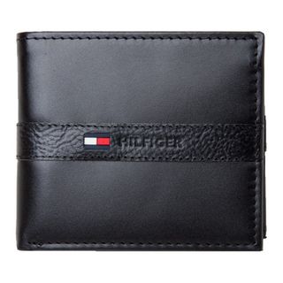 トミーヒルフィガー(TOMMY HILFIGER)のトミーヒルフィガー 専属BOX付き 折り財布 31tl25x001 BLACK(折り財布)