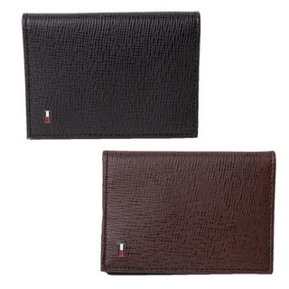 トミーヒルフィガー(TOMMY HILFIGER)のトミーヒルフィガー 専属BOX付き 名刺入れ 31tl200031 BLACK(名刺入れ/定期入れ)