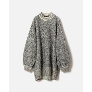 ゼロエイトサーカス(08sircus)の08sircus Wool Cotton melange sweater(ニット/セーター)