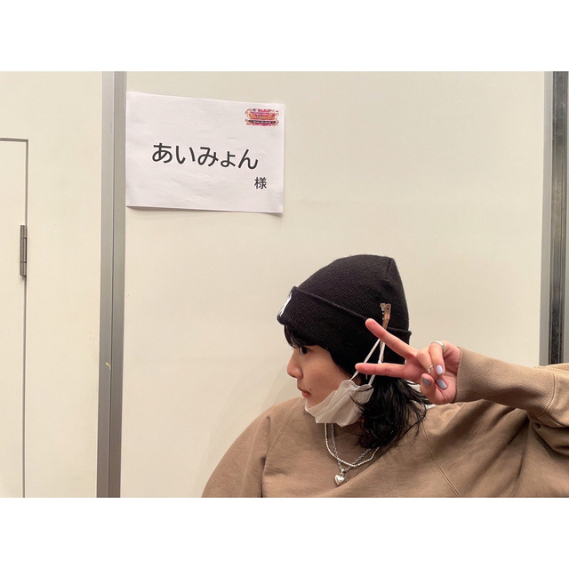 momentel jewelry 愛 ニット帽
