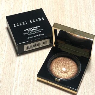 ボビイブラウン(BOBBI BROWN)のボビイブラウン　リュクスアイシャドウ　リッチメタル　01 ヒートレイ  オレンジ(アイシャドウ)