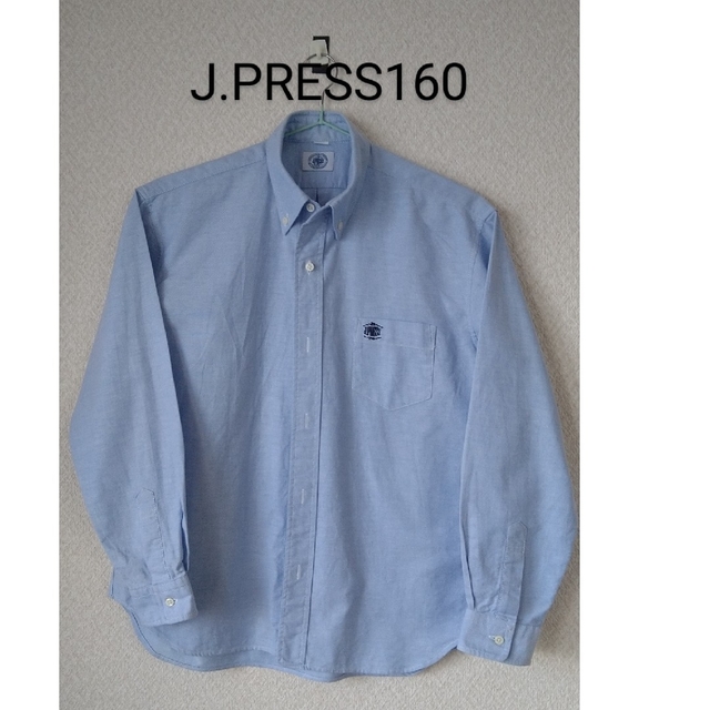 J.PRESS(ジェイプレス)のJ.PRESS ボタンダウンシャツ　160 キッズ/ベビー/マタニティのキッズ服男の子用(90cm~)(ドレス/フォーマル)の商品写真