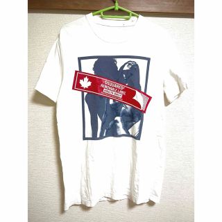 ディースクエアード(DSQUARED2)のD SQUARED2   ディースクエアード2  のTシャツ　白　Mサイズ(Tシャツ/カットソー(半袖/袖なし))