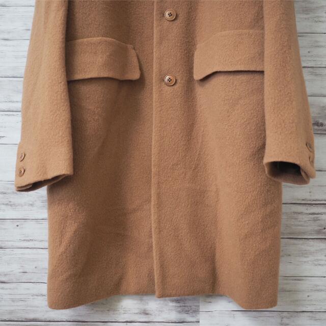 YAECA(ヤエカ)のYAECA STUDY 13AW Chester Coat -Camel メンズのジャケット/アウター(チェスターコート)の商品写真