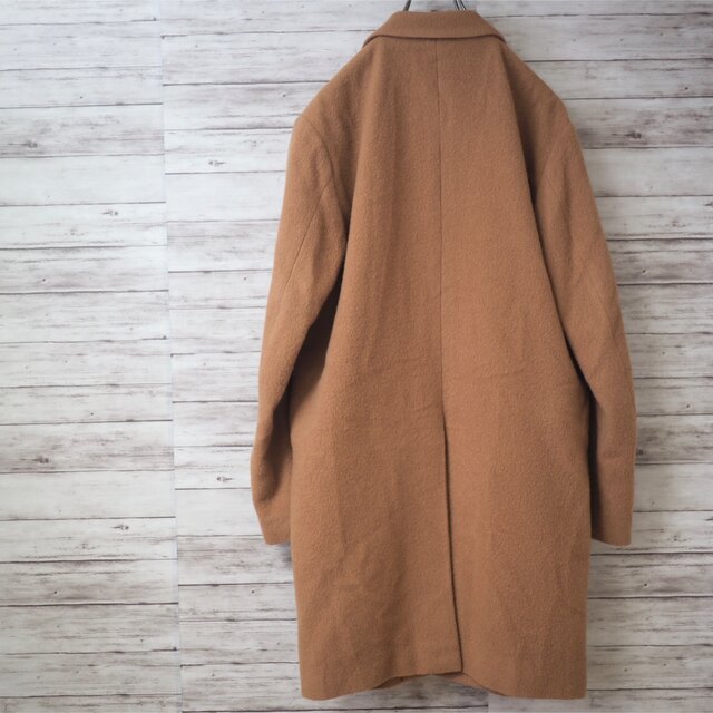 YAECA(ヤエカ)のYAECA STUDY 13AW Chester Coat -Camel メンズのジャケット/アウター(チェスターコート)の商品写真