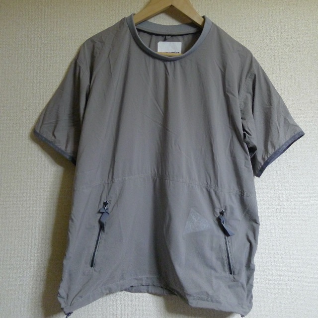 and wander PERTEX wind short sleeve Tのサムネイル