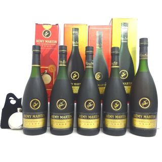 未開封★REMY MARTIN【レミーマルタン】 VSOP ファインシャンパーニュ 5本セット 700/1000ml 箱付【中古】(ブランデー)