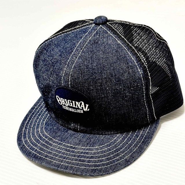 TENDERLOIN(テンダーロイン)のTENDERLOIN メッシュキャップ DENIM メンズの帽子(キャップ)の商品写真