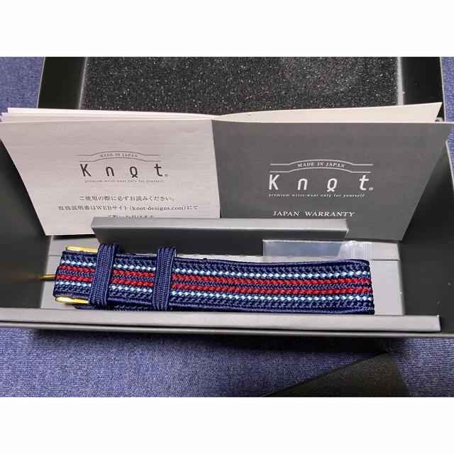 KNOT(ノット)のKnot クラシック スモールセコンド シルバー ＆ ホワイト 腕時計 日本製  レディースのファッション小物(腕時計)の商品写真