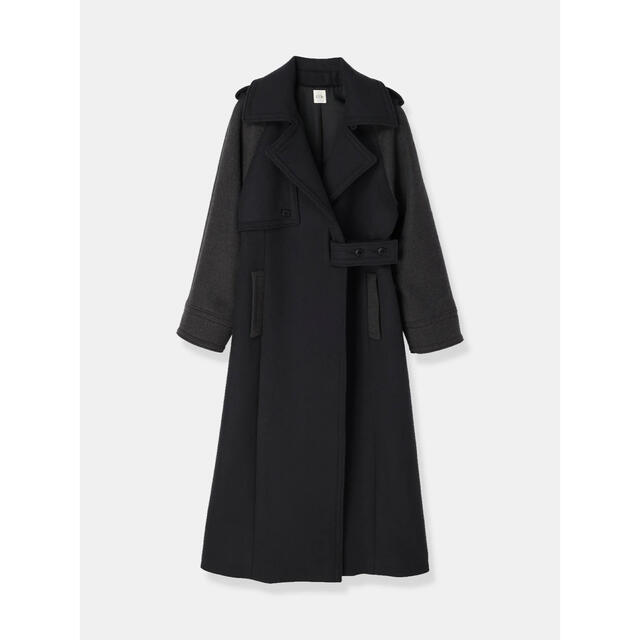 なし裏地L'or ロル Geelong Wool Long Coat