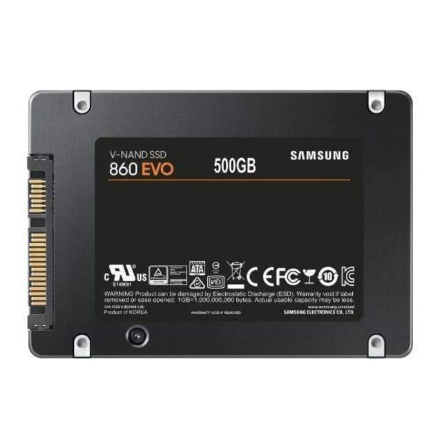 新品未開封 サムスン Samsung SSD 860 EVOシリーズ 500GB