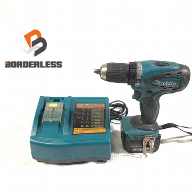 ☆中古品☆ makita マキタ 14.4V 充電式ドライバドリル DF440D バッテリ1個(14.4V 3.0Ah) 充電器 ケース付き  61358 | フリマアプリ ラクマ