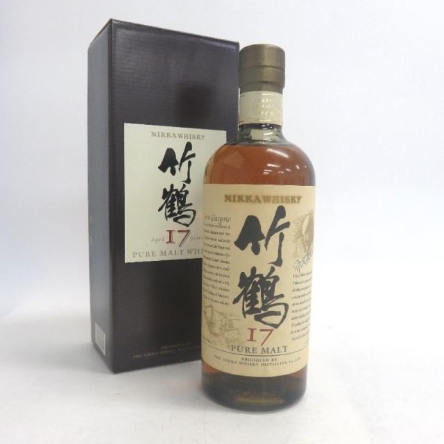 ☆大阪府配送限定 未開封☆ニッカNIKKA【ニッカ】 竹鶴 17年 ピュア