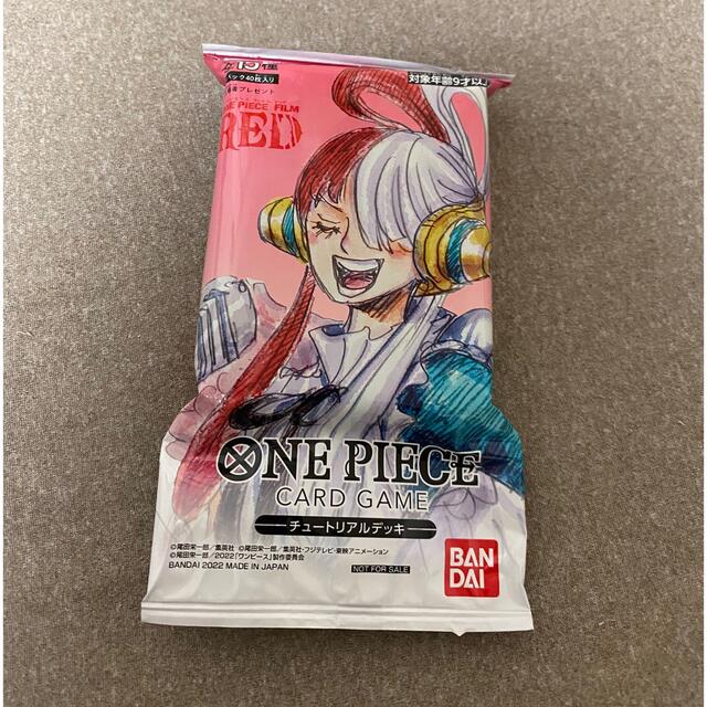 ONE PIECE FILM RED チュートリアルデッキ　 エンタメ/ホビーのおもちゃ/ぬいぐるみ(キャラクターグッズ)の商品写真