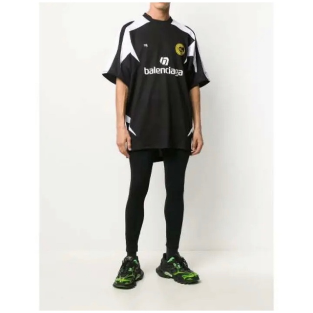 税込) Balenciaga Bieber着用 バレンシアガ ユニフォームTシャツ 税込) Balenciaga Bieber着用 バレンシアガ ユニフォームTシャツ