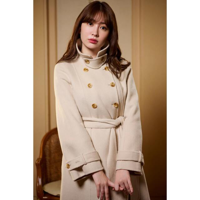 Herlipto Siena River Long Coat ♡ 完成品 www.gold-and-wood.com