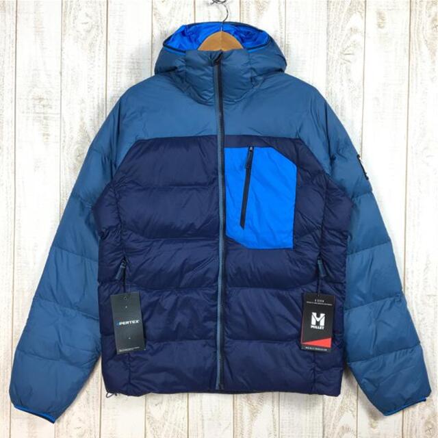 MENs L ミレー エイト セブン ダウン ジャケット 8 SEVEN DOWN JACKET 700FP 撥水ダウン フーディ MILLET  MIV7981 8613 SAPHAIR / INDIAN ブルー系 | フリマアプリ ラクマ