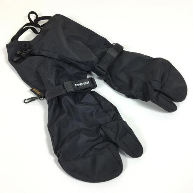 UNISEX S  イスカ ウェザ－テック オ－バ－ ミトン WEATHERTEC Over Mittens グローブ トリガーフィンガー 3本指 ISUKA ブラック系